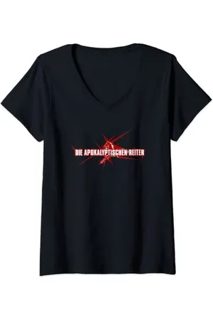 Die Apokalyptischen Reiter Damen T-Shirt mit V-Ausschnitt