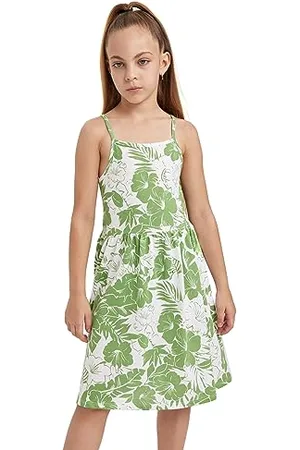 DeFacto Mädchen B0674a8 Casual Dress, , 8-9 Jahre EU