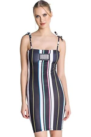 Gianni Kavanagh Damen Multicolor Chromatica Dress Lässiges Kleid, , Large