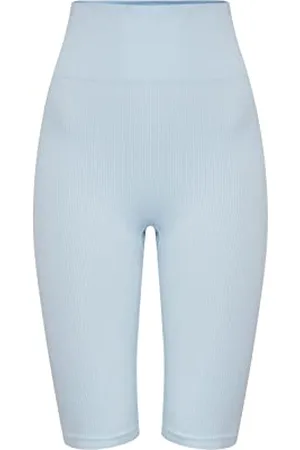 TheJoggConcept . JCSAHANA Biker Shorts Damen Shorts Kurze Hose Radlerhose mit Stretch-Anteil Tight-Fit, Größe:L/XL, Farbe:
