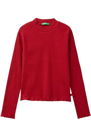 Benetton Mädchen und Jungen M/L 3f1ac203o T-Shirt, , 120 cm