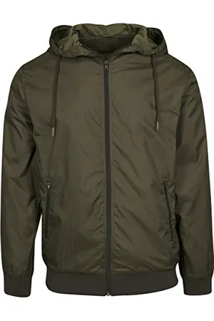 Build Your Brand Herren Windrunner Jacke, per pack Grün ( 00834), XXXX-Large (Herstellergröße: 4XL)