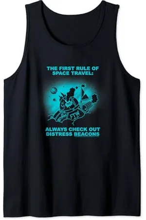 Rick and Morty First Rule of Space Travel Tank Top