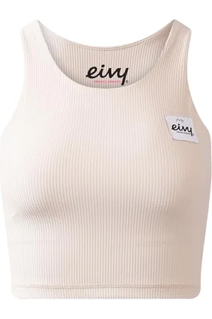 Eivy Damen Cover Up Rib Top Trägershirt/Cami Shirt, , XXS
