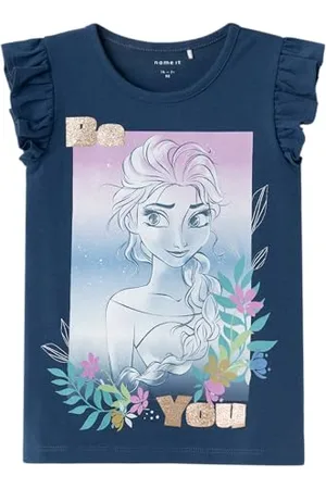 NAME IT Mädchen Nmfjenny Frozen Top Box Wdi T-Shirt, , 92 EU