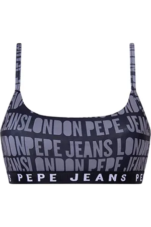 Pepe Jeans Damen Allover Logo STR Brlt Bra, , S