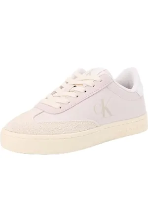 Calvin Klein Jeans CLASSIC CUPSOLE LOW MG MIX Turnschuhe Damen, Lila (Lilac Ash/Eggshell), 36 EU