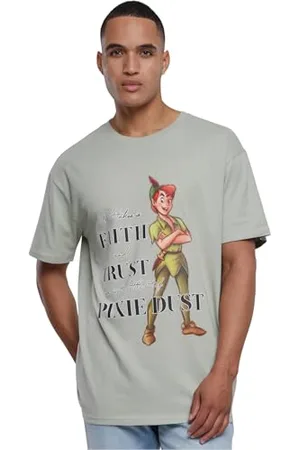 Mister Tee Unisex Disney 100 Peter Pan Faith and Trust Oversize Tee 5XL