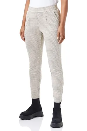 Ichi IHKATE CAMELEON PA Damen Hose Stoffhose mit Stretch enger Schnitt Elastikbund, Größe:M, Farbe: