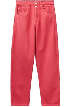 Benetton Damen Pantalone 4LYXDE018 Jeans,