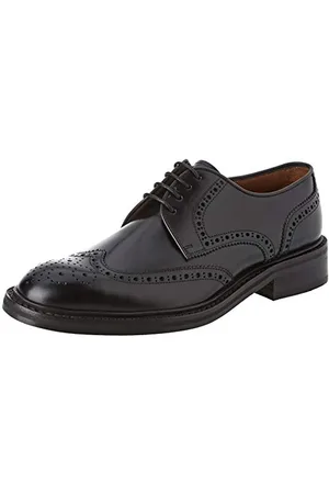 Lottusse HARRYS L6724, Herren Derby Schnürhalbschuhe, Schwarz (JOCKER PELAR NEGRO), 46 EU (Herstellergröße: 11½)