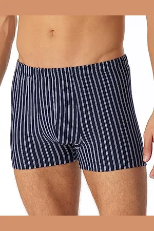 Schiesser Schieser Herren Unterwäsche Short für Männer weich und bequem ohne Gummibund Bio Baumwolle - Cotton Casual