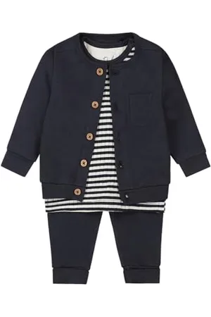 Dirkje Boys - 3 PCE Babysuit - Organic Cotton and Elastane - - Size 86