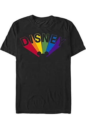 Disney Unisex Mickey Mouse Prisma Ears Organic Short Sleeve T-shirt T-Shirt, , S