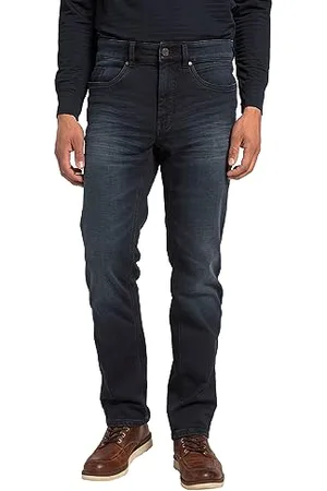 JP 1880 Herren große Größen L-8XL Thermojeans, Denim, 5-Pocket, FLEXNAMIC®, Straight Fit, 5-Pocket, bis Gr. 72/36 70 820551903-70