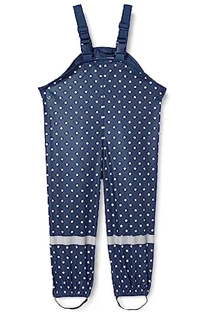 Playshoes Matschhose Regenlatzhose Ungefüttert Unisex Kinder Wind- und wasserdichte Regenhose Regenbekleidung, , 86