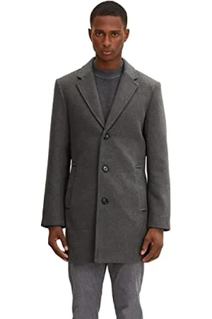 TOM TAILOR Herren Wollmantel 1032502, , 3XL