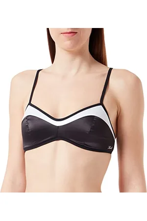 Karl Lagerfeld Damen Gepolsterter BH aus zweifarbigem Satin S
