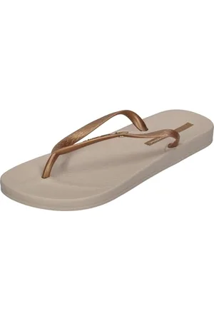 Ipanema Damen ANAT BRASILIDADE FEM Zehentrenner, beige/Gold, 37 EU Schmal