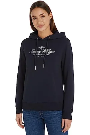 Tommy Hilfiger Damen Hoodie Regular mit Kapuze, , S