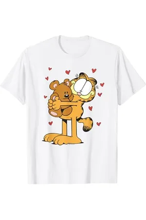 Garfield T-Shirt: , Klein, Unisex, Kurzarm, Cartoon, Katze, -Fans, alle Altersgruppen