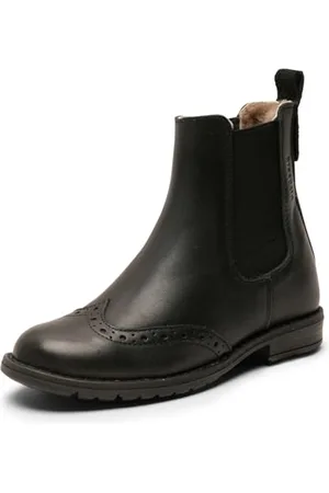 Bisgaard Mai Lamb Fashion Boot, Black, 32 EU