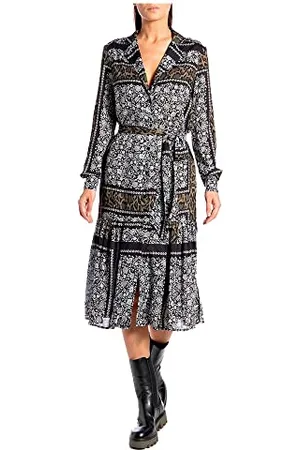 Replay Damen W9759 Kleid, , XXS