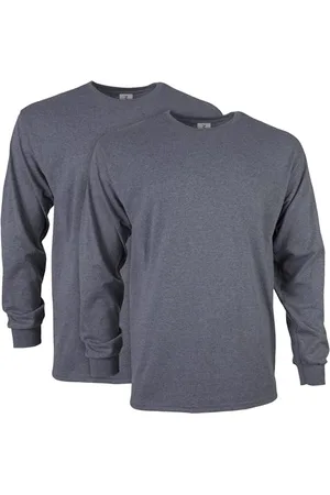 Gildan Unisex-Erwachsene Ultra Cotton Long Sleeve, Style G2400, Multipack T-Shirt, , XL