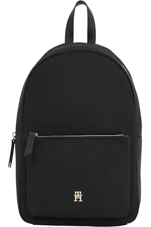 Tommy Hilfiger Damen Rucksack Spring Elegant, Schwarz (Black), Einheitsgröße