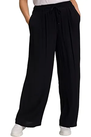 Ulla Popken Damen Hose, Viskose, , 27/28 EU