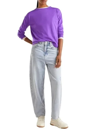Benetton Damen Trikot G/C M/L 11ahd10a4 Pullover, , L