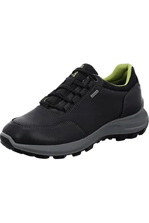 ARA Herren Mauro Sneaker, Black, 43 EU