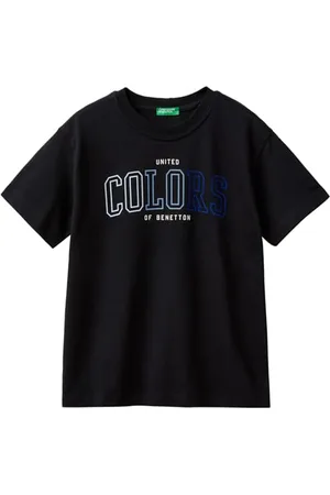 Benetton Jungen 3i1xc10jl T-Shirt, , 130 cm