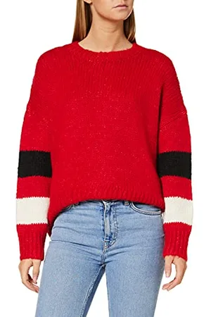 Herrlicher Damen Karina Fleece Wool Pullover, , 38 (Herstellergröße: M)