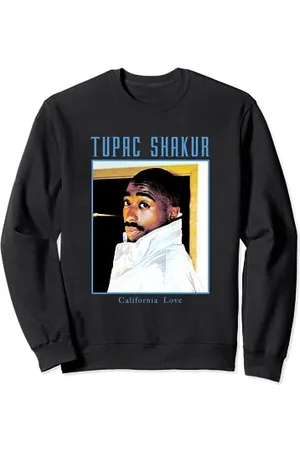 Tupac Shakur Offizielles Tupac 247 Seitenauge Sweatshirt