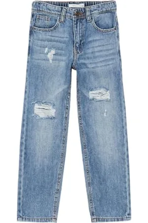 NAME IT Unisex NKNSIDNEY Tapered 7305-BE P Jeans, , 122 cm