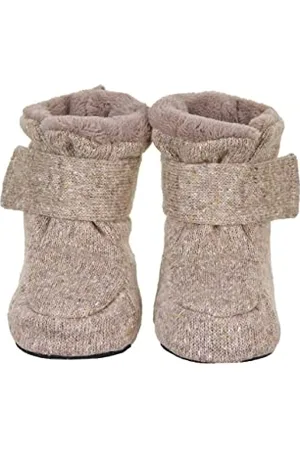 Sterntaler Baby Jungen Hausschuhe Baby Melange Babyschuh - Hausschuhhe Baby - Mid-Top Babyschuh mit rutschfester Kunststoff Sohle - , 20