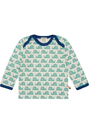 loud + proud Shirt Langarm mit Print Schnecke, GOTS Zertifiziert
