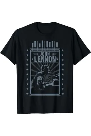 John Lennon Offizielles T-Shirt, Damen, , S, Kurzarm, Klassische Passform, 100% Baumwolle