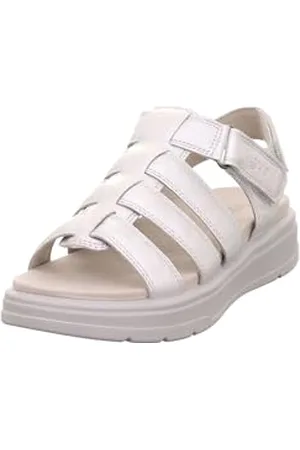 Legero Damen SUNWALKER Flache Sandale, METALLIC Silver (SONSTIGE) 9250, 40 EU