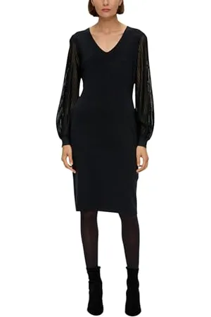 QS by s.Oliver Damen 2138866 Strickkleid, , 34