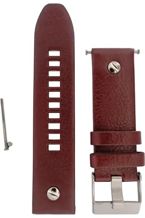 Diesel Armbanduhren für Herren 24mm, Leder, original ersatzband für DZ7258
