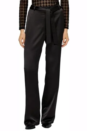 QS by s.Oliver Satin Hose, Regular Fit