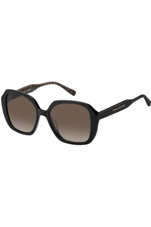 Tommy Hilfiger Sonnenbrillen TH 2105/S BLACK PATTERN BROWN 54/17/140 Damen