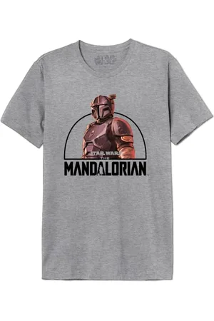 STAR WARS Herren Meswmants195 T-Shirt, Grau meliert, XS