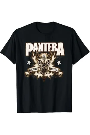 Pantera Offizieller feindlicher Schädel T-Shirt