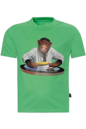 Trigema Mädchen T-Shirt mit lustigem Aufdruck - 336210