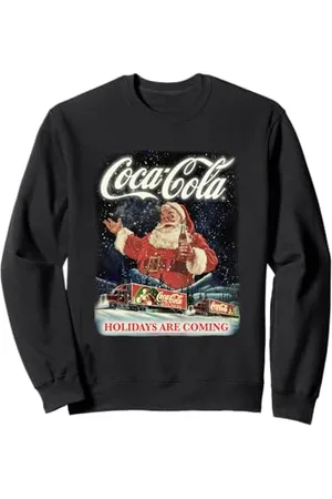 Coca-Cola Die Feiertage von Coca Cola Santa stehen vor der Tür Sweatshirt