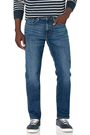 Amazon Herren Stretchjeans, athletische Passform, , 36W / 34L