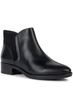 Geox D Felicity Ankle Boot, Black, 40 EU